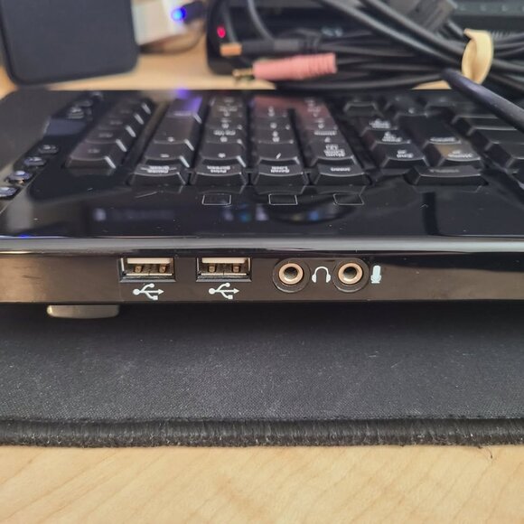 Razer Tarantula Gaming Keyboard RZ03-0007 - USB wired - USB Ports, Audio in/out - Picture 5 of 8